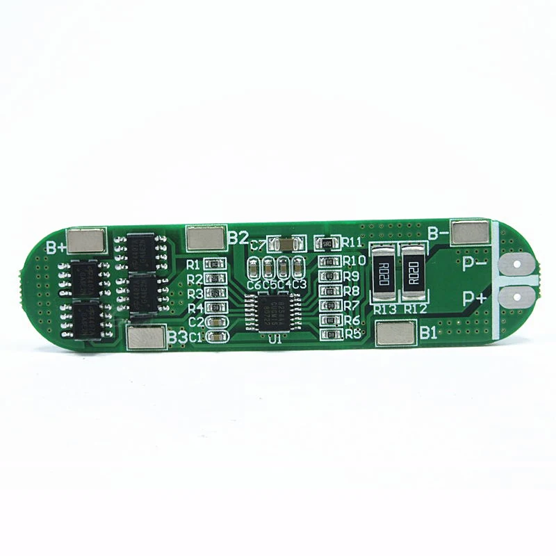 

14.8V 18650 4S Lithium Polymer Battery Protection Board 16.8V Anti-overcharge Over-discharge 10A Current Limit