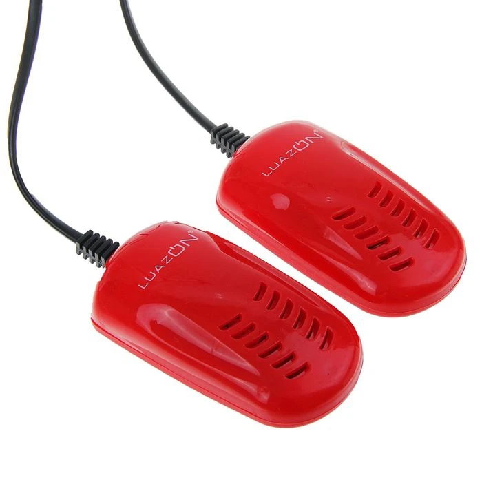 Shoe dryer LuazON LSO-03, 12 W, work indicator, 10 cm, red 1155411 ► Photo 2/6