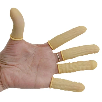 

800Pcs Durable Latex Finger Cots Antislip