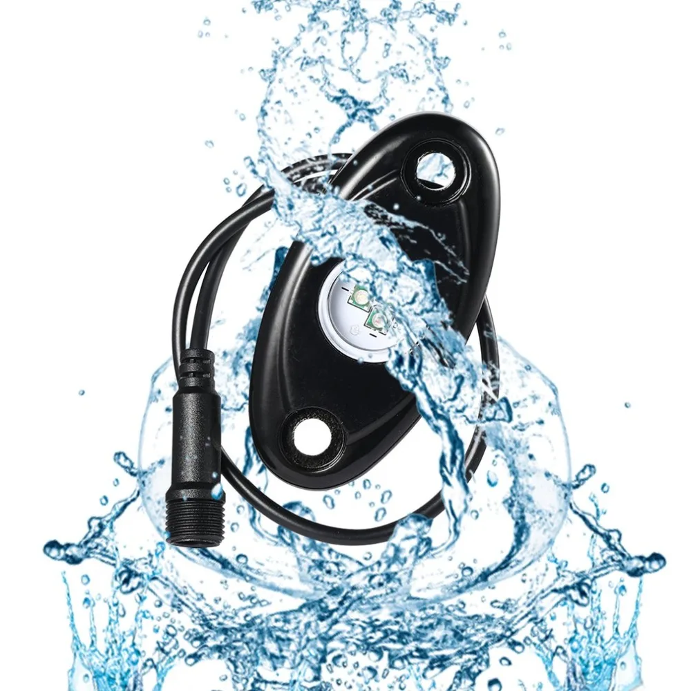 

8/4 PCS PODS Waterproof 9W 12V Bluetooth Control RGB Auto Car Decoration Rock Light Multi Function Indicator