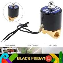 1/" Воздушный соленоид DC 24 В латунь Электрический Соленоидный клапан воды Соленоидный клапан пневматический клапан для масла