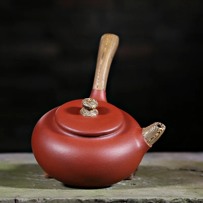 

2238 pure cement kung fu tea products are recommended gift authentic undressed ore all hand Tang Yu are recommended