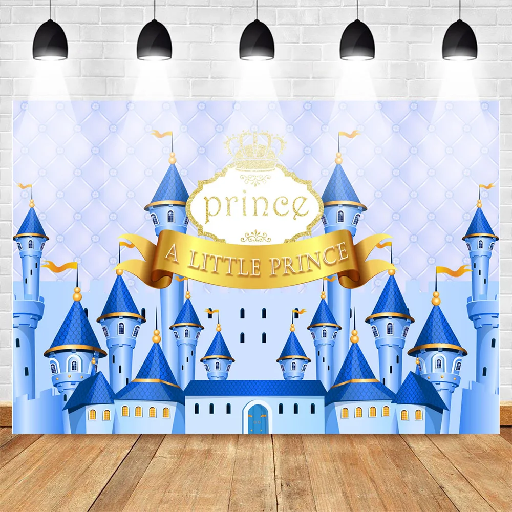 Мультфильм Fantasy Castle в стиле вечеринки честь Дня Рождения для новорожденных с