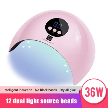 

Nail Dryer For Nail LED UV Lamp 36W MINI USB Lamp For Manicure LCD Display Drying All Gels Nail Polish Nail Art Tools