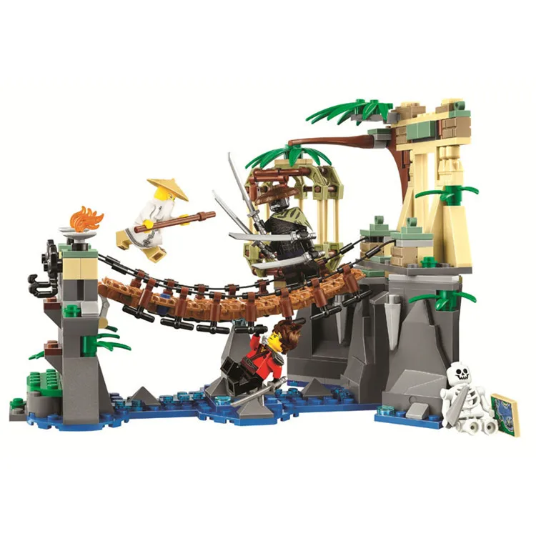 

New Style Bela Bole 10715 Ninja Series Children GIRL'S Educational Interactive Assembled Inserted Building Blocks Toy