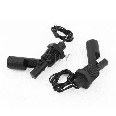 

2 x ZPC6 Aquarium Liquid Water Level Floating Sensor Switch Black