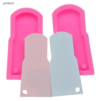 

4 Shapes Tumbler Cup Resin Mold Glass Cup Keychain Pendant Silicone Mold Jewelry Accessories