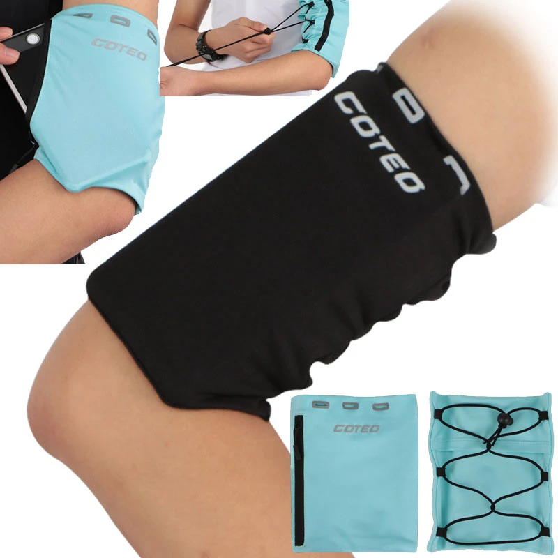 

Comfortable Running Mobile phone arm bag men and women Fitness Outside Sports Workout Armband Wallet Cases For Universal phone