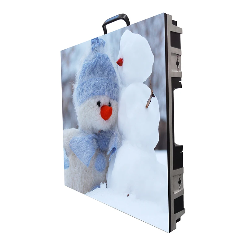 P2.6 панель led видео 500 мм литье под давлением алюминиевый шкаф hd led экран для помещений