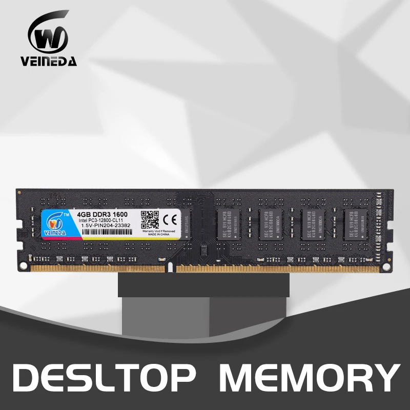 Veineda Ram Memory Ddr3 4gb 2x4gb 8gb Pc3 Pc3 Ddr 3 1333mhz For All Intel Amd Desktop Rams Aliexpress