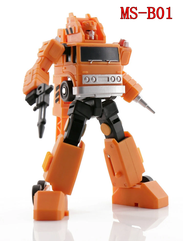 Магический квадрат MS-Toys трансформация MS-B16 MS B16 режим Huffer мини Walkman карманная Военная фигурка робот игрушки подарок