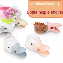 

Pet Spoon Dog Food Shovel Teddy Cat Multi-Function Food Spoon Cat Food Sealed Fresh Clip