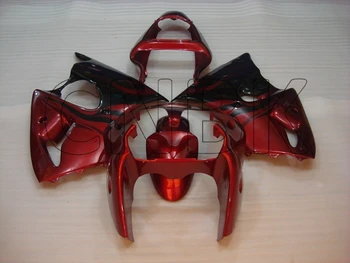 

ZX6r 636 02 Fairings Ninja ZX-6r 02 Red Black Bodywork 636 ZX-6r 2000 - 2002 Fairing