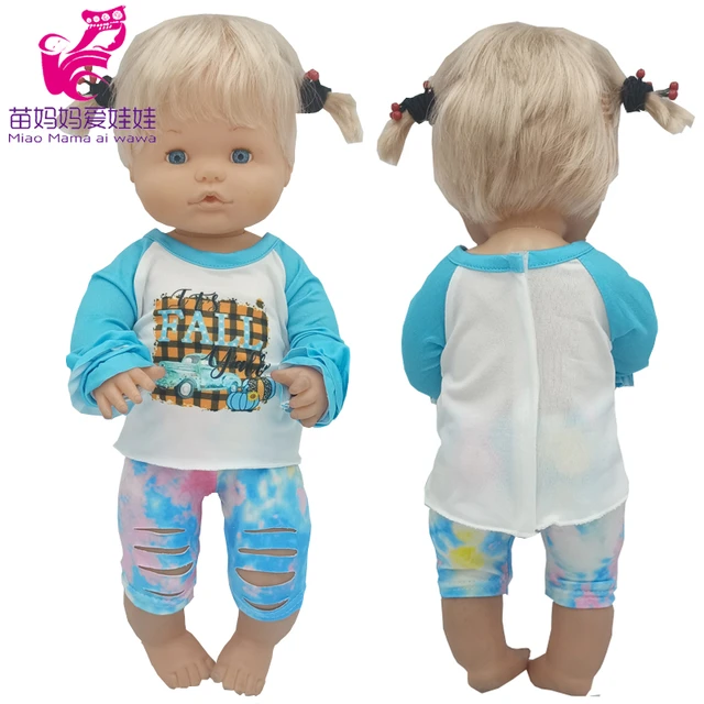 40 Cm Nenuco Doll Ropa Y Su Hermanita Blue 16 Inch Reborn Baby Doll Clothes Children Girl Gifts - Dolls Accessories AliExpress