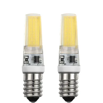 

LED E14 Lamp Bulb AC 220 230 240 5W COB SMD LED Lighting Lights replace Halogen Spotlight Chandelier