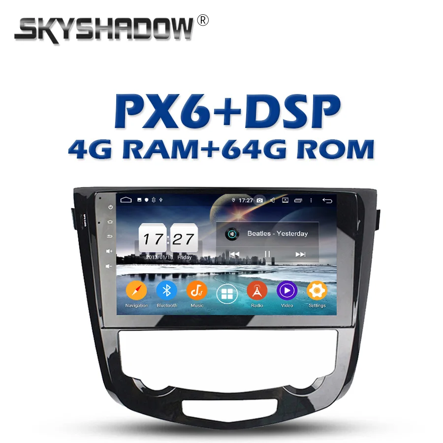 PX6 DSP IPS Android 10 4 Гб + 64 ГБ Автомобильный dvd плеер GPS карта RDS Авто радио wifi Bluetooth 5 0 для