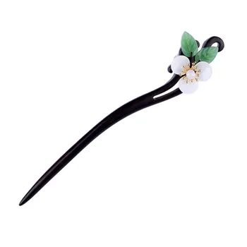 

1Pc Chinese Retro Hairpin Flower Shaped Hair Wear Creative Women Decoration