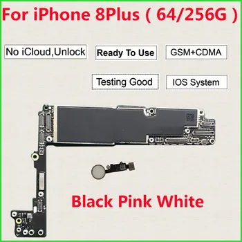 

64GB/256GB for iPhone 8 Plus Motherboard With Touch id , Original Mainboard Unlocked iCloud for iPhone 8 Plus Logic boards
