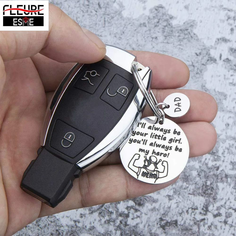 Dad Keychain Gifts for Men Him Husband Daddy Stepdad Key Ring Fathers Day From Daughter Son Birthday | Украшения и аксессуары