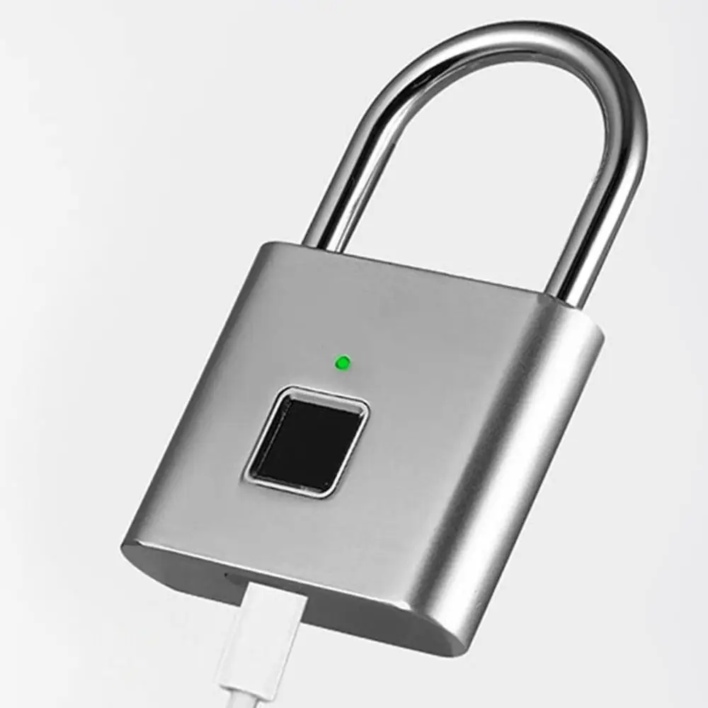 Fingerprint Padlock Smart Padlock Small Lock Fingerprint Cabinet Lock Cabinet Lock Dormitory Anti-theft Lock - Цвет: 20 fingerprint