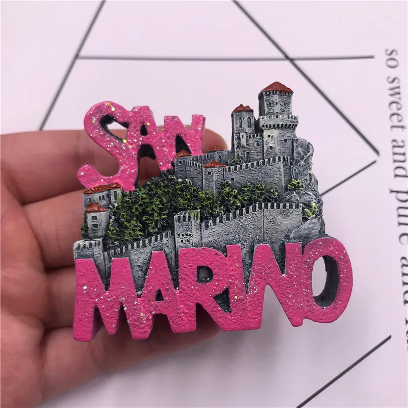 3 Munich Monaco SAN Marino Jerusalem Южная Африка Heidelberg Чешский край Корея Лиссабон Прага Испания и Таиланд магниты на холодильник - Цвет: 3