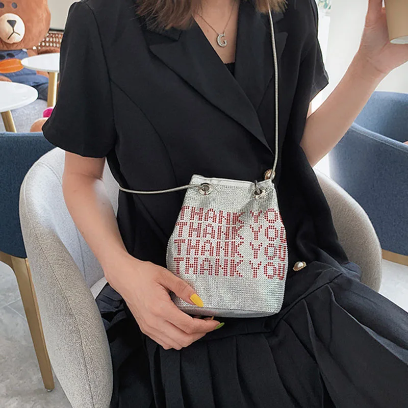 Women Crossbody Shoulder Bag Chain Large Capacity for Mobile Phone Keys Party New