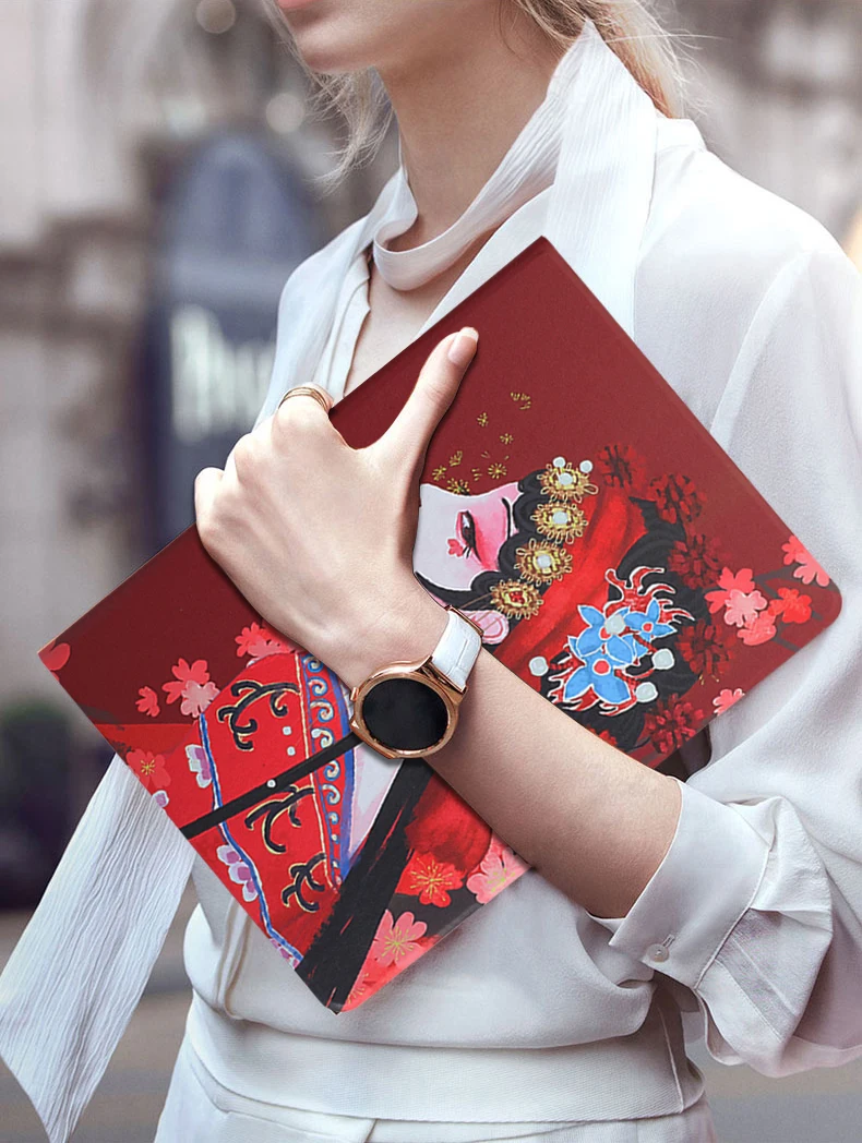 Tablet Case For Xiaomi Mi Pad 4 Case 8.0'' 2018 Mipad4 mi pad4 Folding Folio Cover Funda Painted Flip Stand Protective Shell