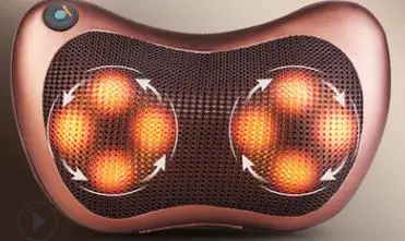 Masajeador de cuello para el hogar, masaje шейного шиацу, cuello trasero, cintura, cuerpo electrico, almohada de masaje мульти
