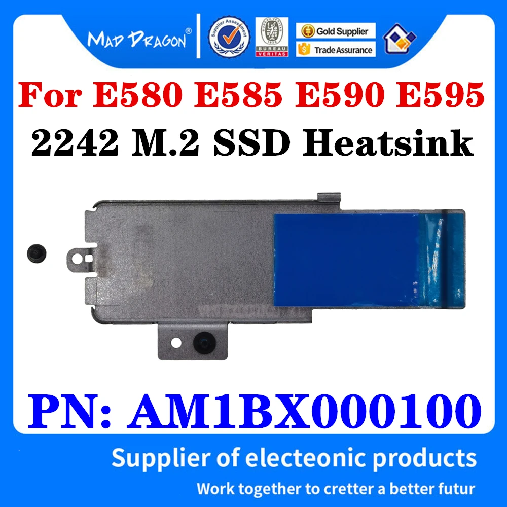 Am1bx000100 para lenovo thinkpad e580 e585 e590 e595 nvme 2242 m. 2 carcasa para disco duro ssd com suporte de calor