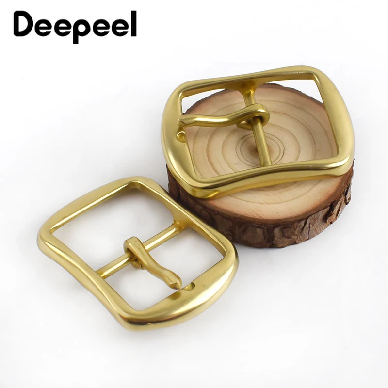 Deepeel 1 шт. твердой латуни с металлическим ремнем и пряжкой для мужчин женщин