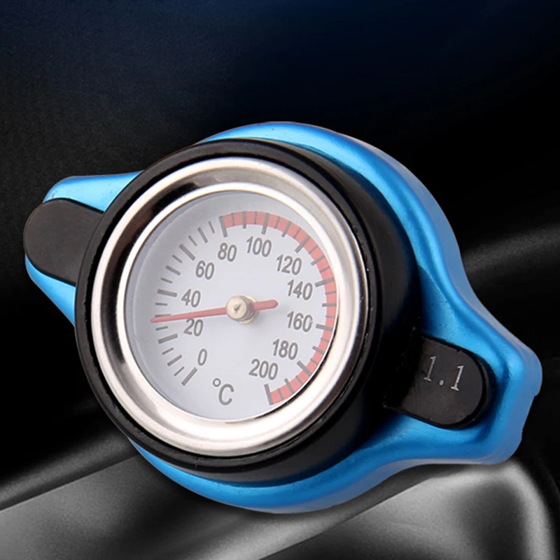 

Temperature Gauge With Utility Safe 0.9 / 1.1 / 1.3 Bar Thermostatic Gauge Radiator Cap Tank Cover