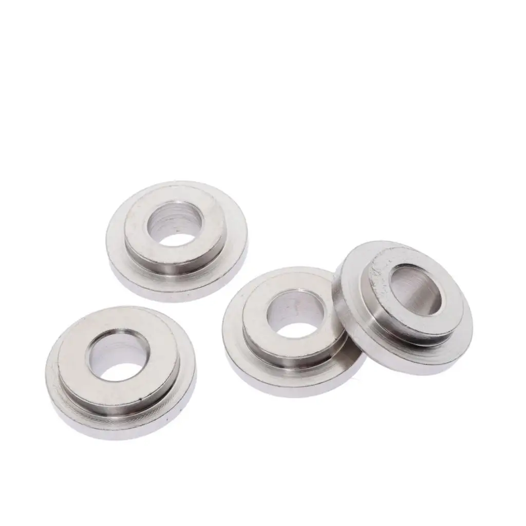 4Pcs CNC Motorcycle Handlebar Riser for Harley Big Twins 1973 and Later