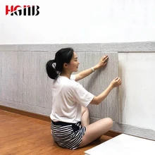 3D деревянные бумажные стерео стены прикрепленные к телевизору фон юбка обои гостиная обои водонепроницаемые стены декорированные спальня