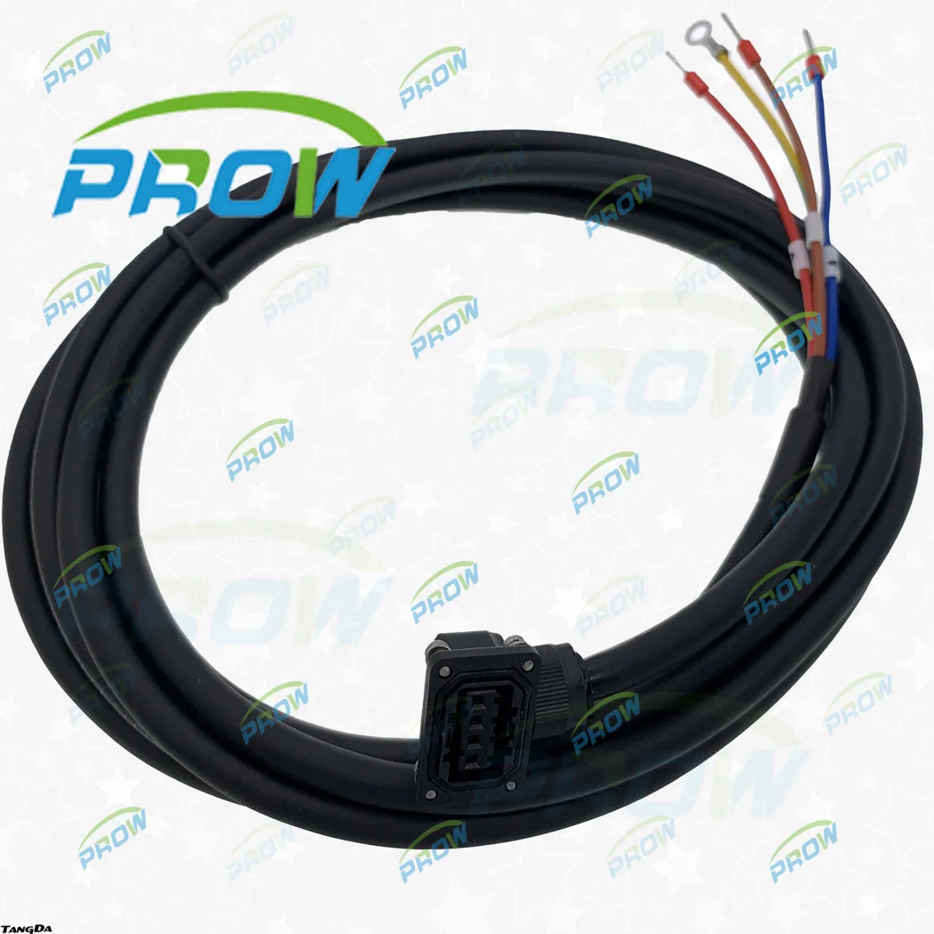 

for mitsubishi MR-JE J3 J4 servo HF-MP MF-KP Power cord wire motor Signal cable Wires, Cables & Cable Assemblies PROW Q