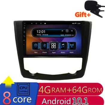 

9" IPS 8 CORE Android 9.1 Car DVD Multimedia Player GPS For Renault Kadjar 2015 2016 2017 car radio navigation WIFI 4GRAM 64GROM