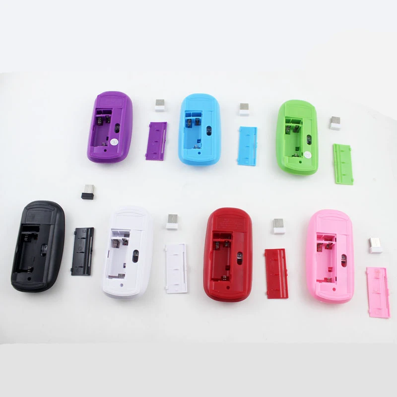 1000 dpi Мини USB игровая мышь оптическая беспроводная компьютерная мышь 2,4G приемник супер тонкая мышь для ПК ноутбука дропшиппинг 10 м работа