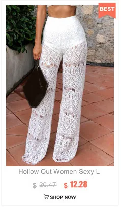 Crystal Rhinestones Diamonds Fishnet Sexy Tunic Pants Women Long Bottoms Mesh Hollow Out Transparent Beach Club Party Trousers trousers for women