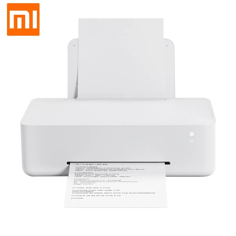 Xiaomi Wi Fi принтер струйный термопринтер пенный с дистанционным управлением печать