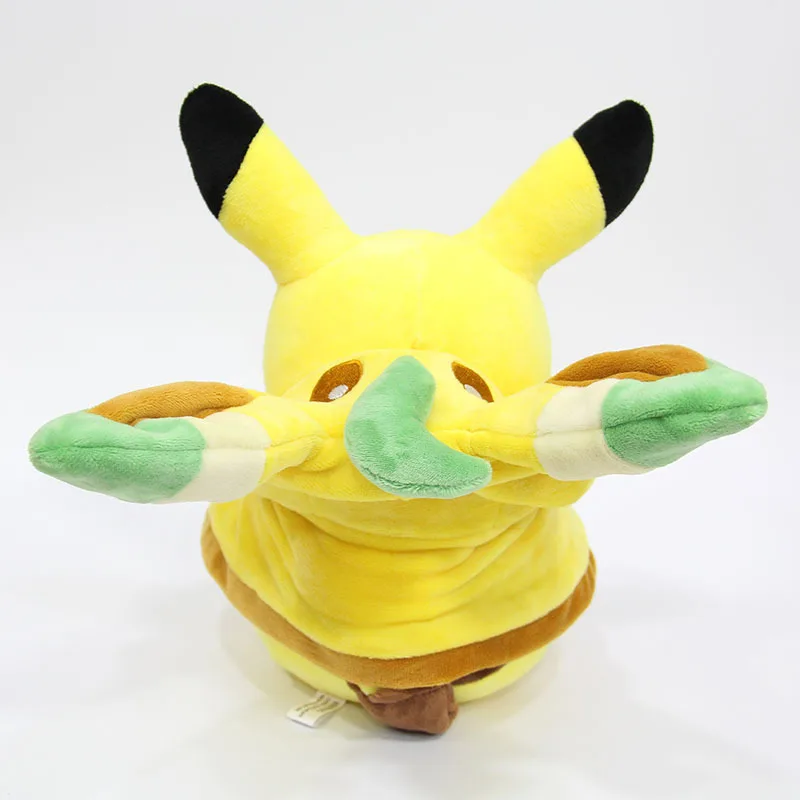 TAKARA TOMY Pokemon плащ Пикачу Cos Eevee плюшевые игрушки Sylveon Leafeon Espeon Vaporeon мягкие милые куклы Хобби коллекционный подарок