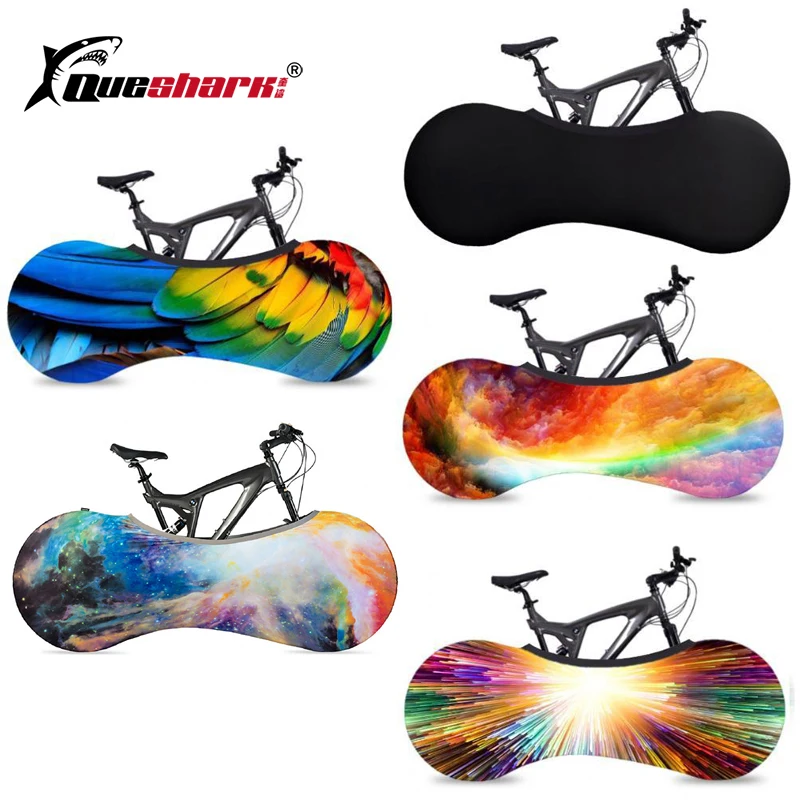 

Universal Bicycle Bike Wheel Cover Bags Waterproof UV Elastic Anti-Dust Rust Resistant Gear Storage Indoor Protective Gear Bag