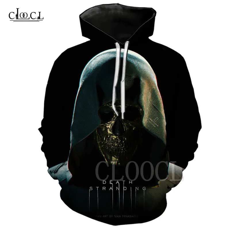 Hoodies 2 Толстовки с капюшоном «Death Stranding», повседневные толстовки с капюшоном в стиле аниме, топы, уличная одежда, новинка, 3D принт, игра для женщин и мужчин, толстовка, куртка, sudadera hombre - Цвет: Hoodies 2