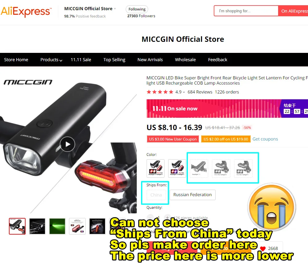 MICCGIN светодиодный светильник для велосипеда с подзарядкой от USB 2000 мАч алюминиевый передний задний непромокаемый велосипедный ультра-светильник MTB Фонарь велосипедный светильник