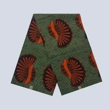 Последняя дизайнерская парафинированная ткань с кружевом Анкара Пейдж голландский блок принтов в ткани хлопок 6 ярдов/шт женское платье ткань V-L 758