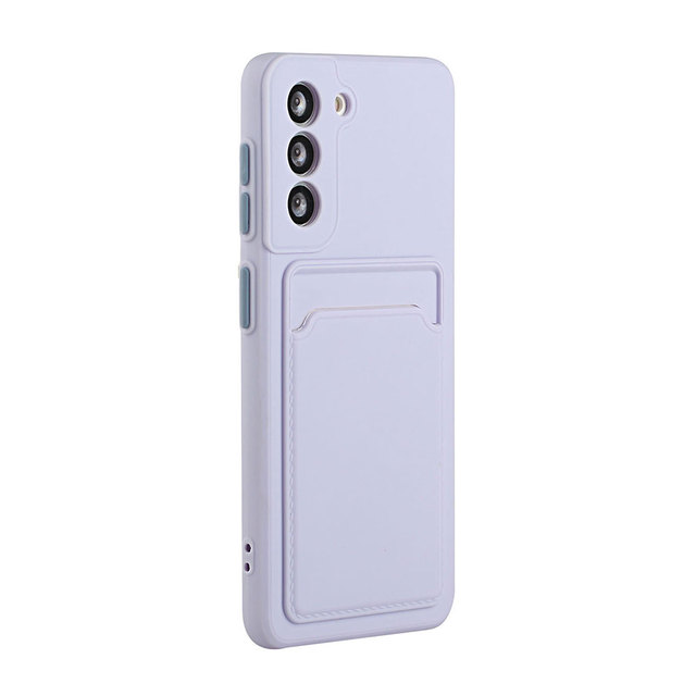 Shockproof Card Holder Case For Samsung Galaxy S20 S21 Note 20 A12 A32 A42 A51 A52 A71 A72 Mobile Phone Cover TPU Shell
