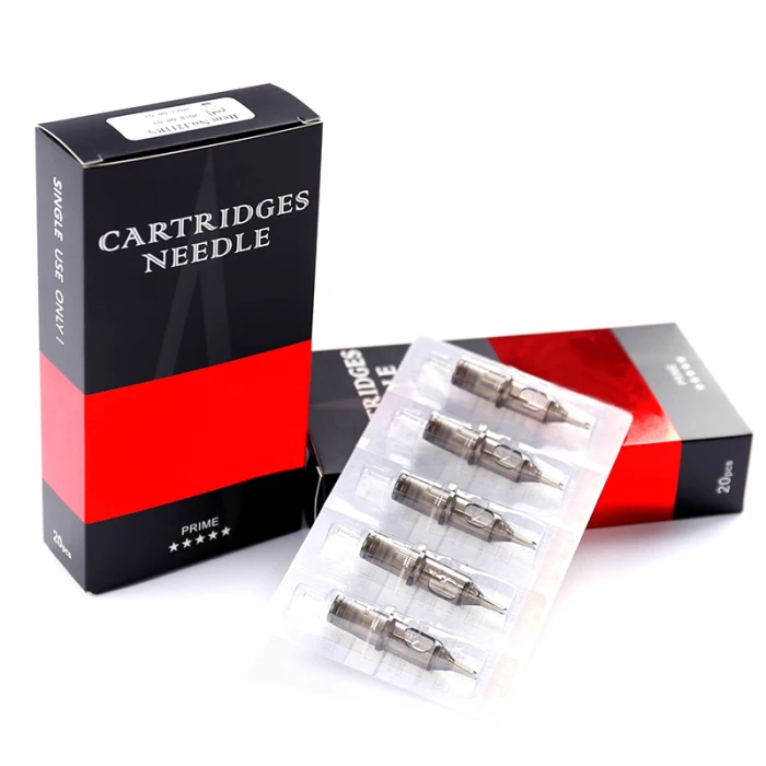 20pcs Disposable Tattoo Needles Set Cartridge Needles Magnum Long Taper Tattoo Pen Machine LDO99