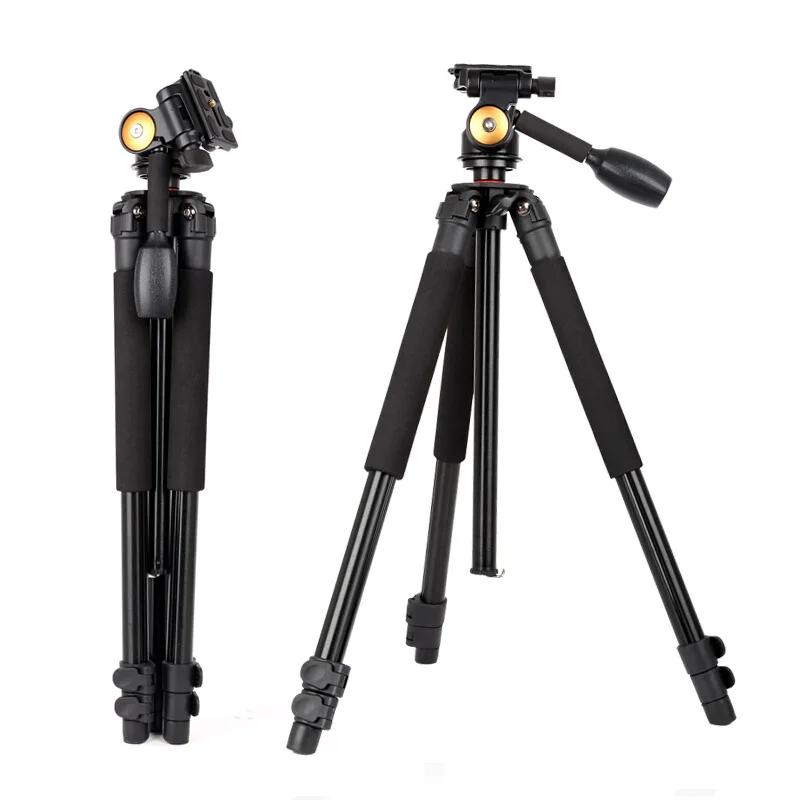 

QINGZHUANGSHIDAI Q336 Single-lens Reflex Camera Tripod Portable Travel Monolever Operation Multifunction Bracket