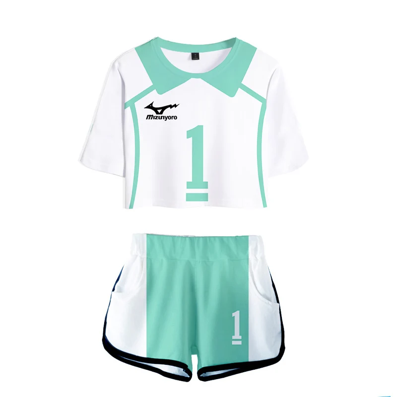 Cosplay&ware Anime Haikyuu Cosplay Costume Hinata Shoyo Shirt Shorts Nishinoya Yuu Sports Karasuno Koukou High School Volleyball Club Women -Zentai shop online H7a46186412a443f4bb6e4919a2a0cadfT.jpg