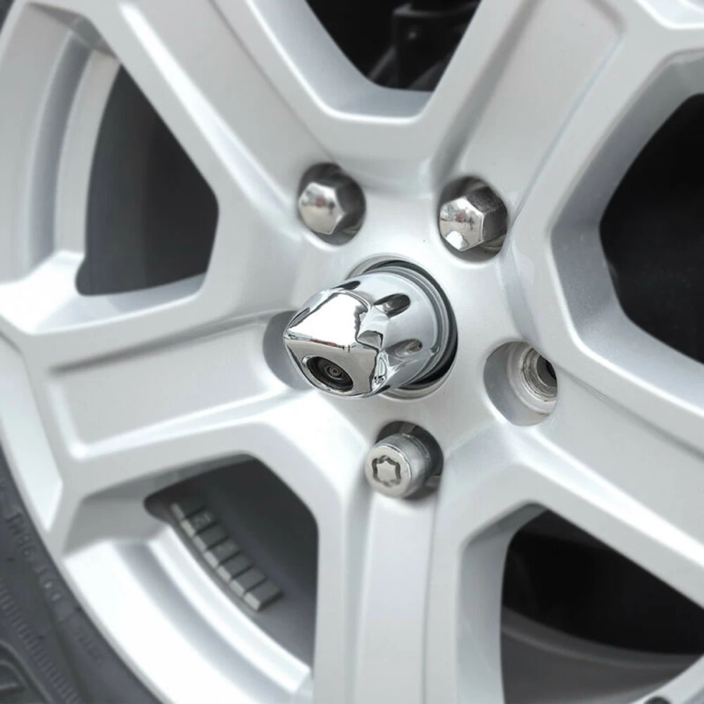 Серебряная крышка задней камеры ободок аксессуары для Jeep Wrangler JL 1 шт