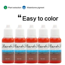 Перманентный макияж 23 Цвета на выбор карандаш для бровей краска используется для ручных ручек или Перманентный макияж поставки машин