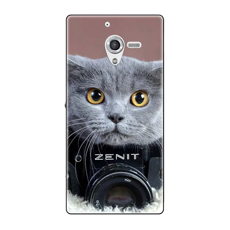 A090 Чехол для телефона sony Xperia ZL L35H C6502 C6503 C6506 принт для sony ZL L35H для sony L35H для sony Xperia ZL L35H мягкий силиконовый - Цвет: A090
